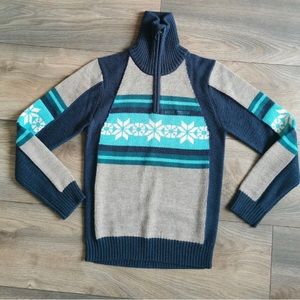 Kari Traa Half Zip Wool Ski Sweater